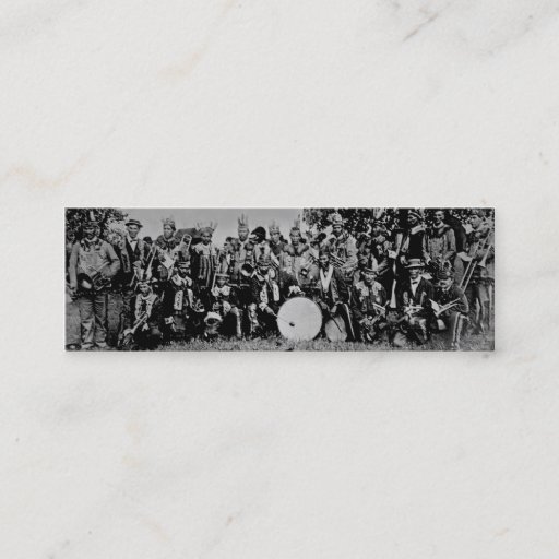 Customizable Band of Indians Business Card