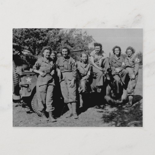 Band Of Sisters _ Nurses During WWII Postcard