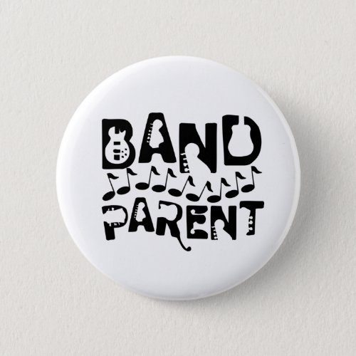 Band Parent Music Notes Button