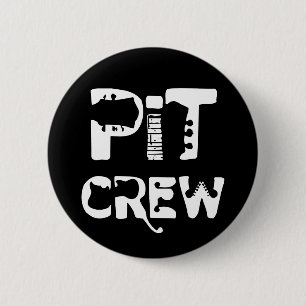 Band Pit Crew Musical Text Button