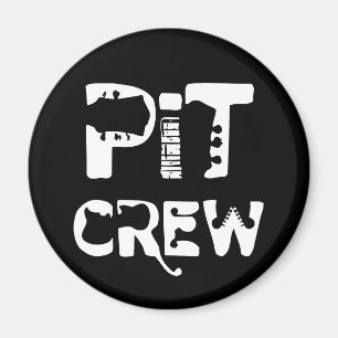 Band Pit Crew Musical Text Magnet
