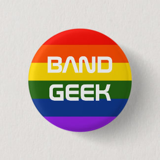 Band Pride Pinback Button