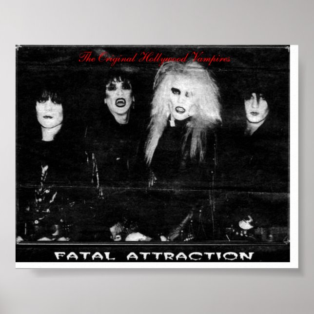 Band print, The Original Hollywood Vampires Poster (Front)