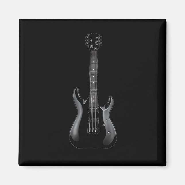 Band  Rock And Roll Guitar s For Men Band Tee 10 Magnet (Front)