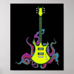 Band Rock And Roll Guitar s For Men Band Tee 16 Poster