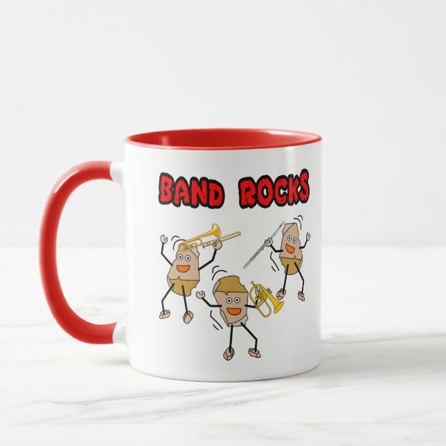 Band Rocks Mug (Left)
