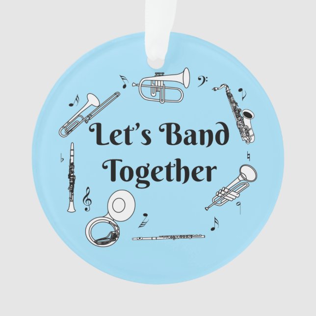 Band Together Ornament (Front)