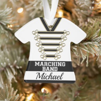 Band Uniform With Photo Ornament by hamitup at Zazzle