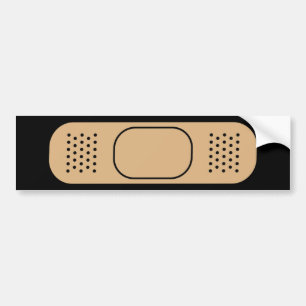 Bandage Bumper Sticker