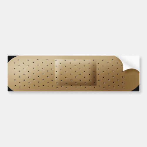Bandage bumpersticker bumper sticker