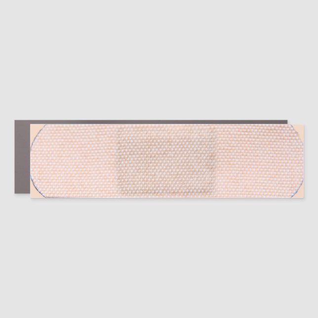 Bandage Car Magnet (Front)