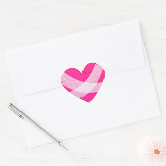 Bandaged Heart Valentine's Day Heart Sticker