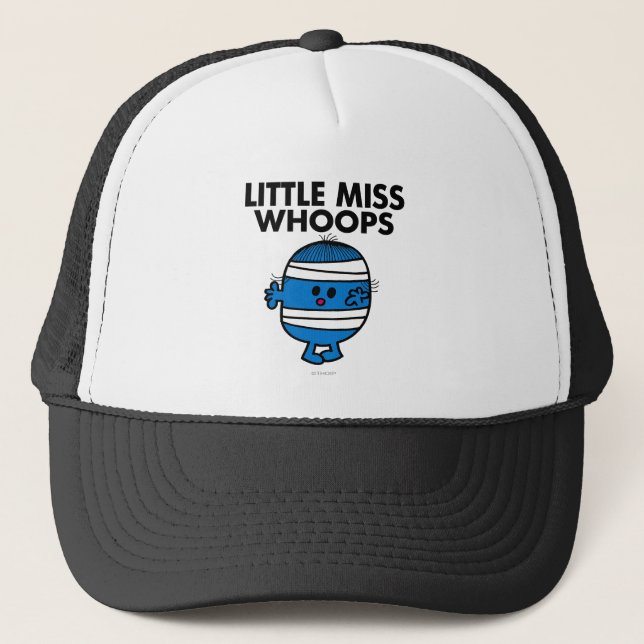 Bandaged Little Miss Whoops Trucker Hat (Front)