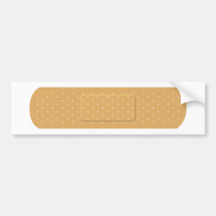 Bandaid Bumper Sticker