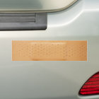 Bandaid bumper sticker