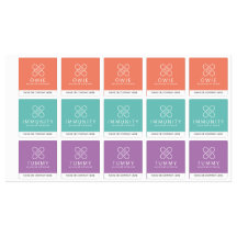 Bandaid RX Essential Oil Roller Bottle Labels