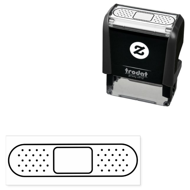 Bandaid Self-inking Stamp (In Situ)