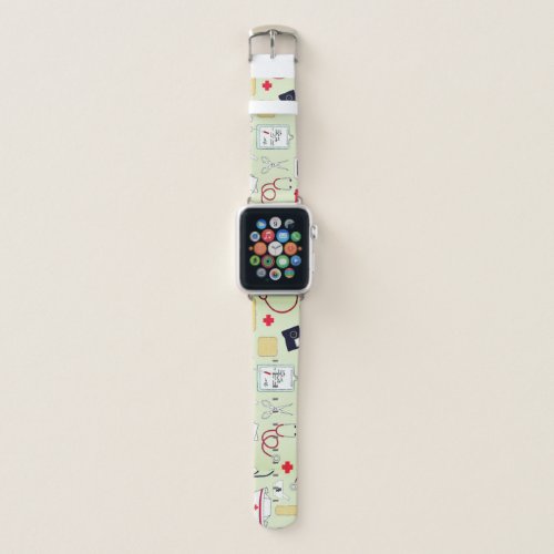 BandaidStethoscope Nursing Apple Watch Band