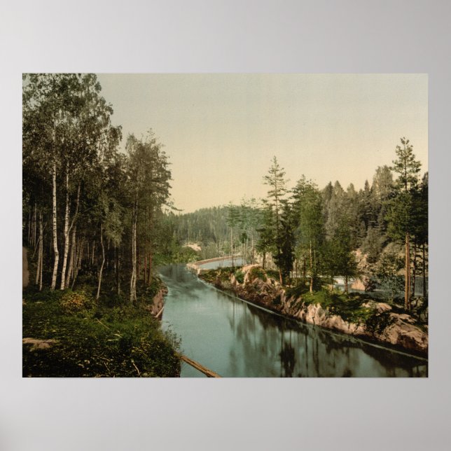 Bandak Canal, Telemark, Norway Archival Print (Front)