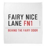 Fairy Nice  Lane  Bandana