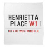 Henrietta  Place  Bandana