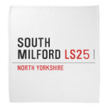 SOUTH  MiLFORD  Bandana