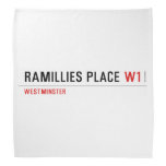Ramillies Place  Bandana