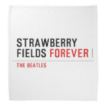 Strawberry Fields  Bandana