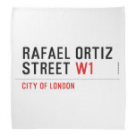 Rafael Ortiz Street  Bandana