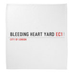 Bleeding heart yard  Bandana