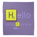 Hello
 lorna Cabrera 
 
   Bandana