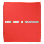 Think like a scientist  Bandana