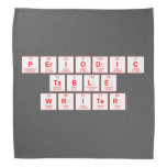 Periodic
 Table
 Writer  Bandana