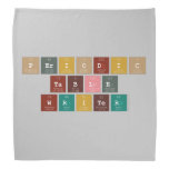 Periodic
 Table
 Writer  Bandana