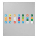 A B C D E F G
 H I J K L M N
 O P Q R S T U
 V W X Y Z ! ?  Bandana