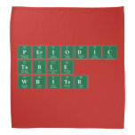 Periodic
 Table
 Writer  Bandana