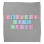 Periodic
 Table
 Writer  Bandana