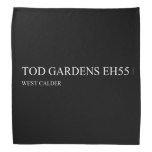 TOD GARDENS  Bandana