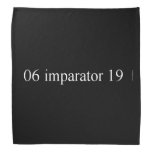06 imparator 19  Bandana