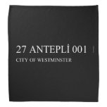27 ANTEPLİ 001  Bandana