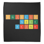Periodic Table Writer  Bandana