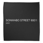 SONWABO STREET  Bandana