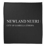 newland nueri  Bandana