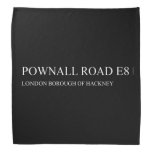 POWNALL ROAD  Bandana