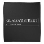 Glaiza's Street  Bandana