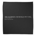 the hammer and sickle  Bandana