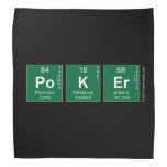 poker  Bandana