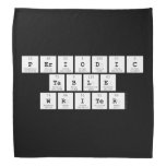 Periodic
 Table
 Writer  Bandana