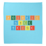 Periodic
 Table
 Writer  Bandana