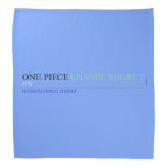 one piece  Bandana